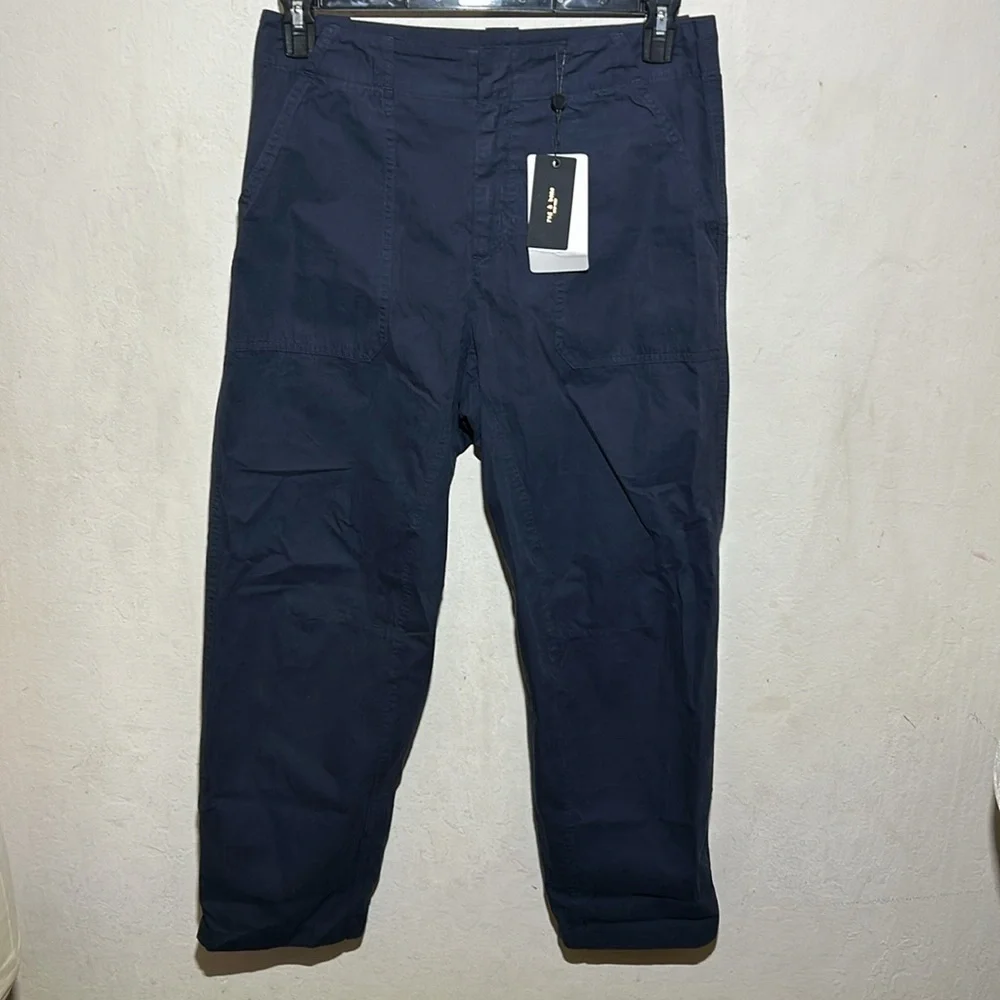 rag & bone Leyton Salute Workwear Pants Size 6 NWT